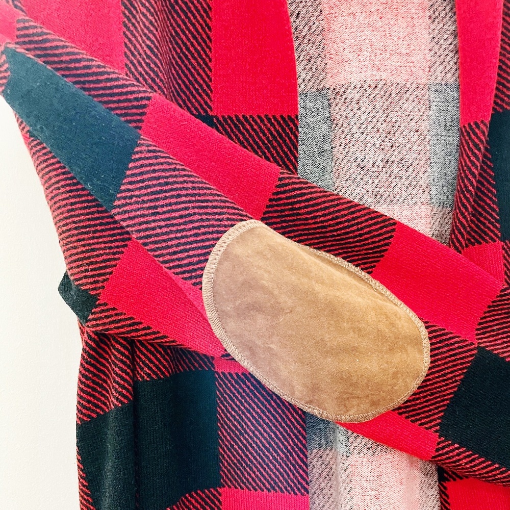 Small Red and Black Cardigan